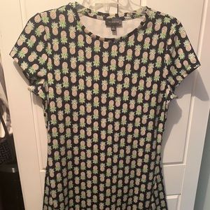 Pineapple cotton dress- The Limited
